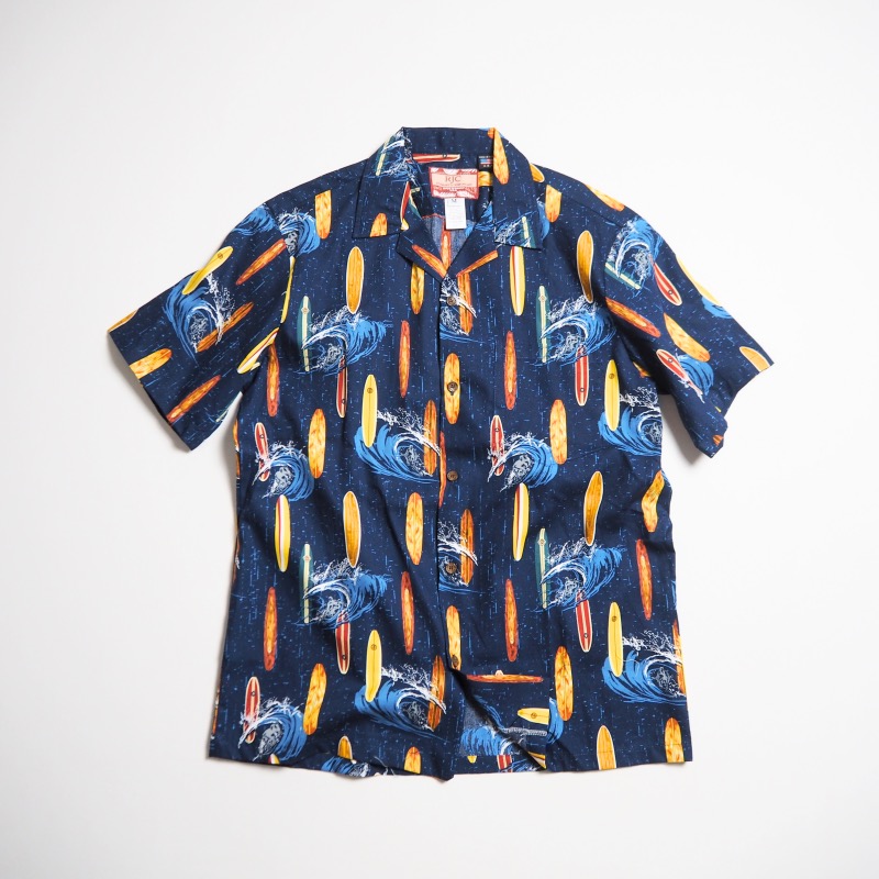 RJC（ROBERT J. CLANCEY） ロバート・J・クランシー（ロバートジェイクレンシー）コットンアロハシャツ ハワイアンシャツ 102C-187 / NAVY 5,775円