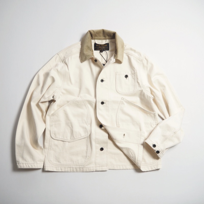 FILSON フィルソン ナチュラルデニムハンティングジャケット 11薬局衡オンス. DENIM OUTFITTER JACKET / NATURAL SEED