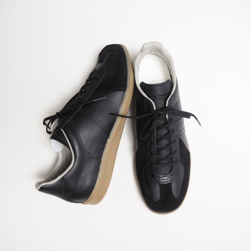 GERMAN ARMY TRAINER ORIGINAL ジャーマンアーミートレーナーオリジナル ミリタリートレーニングシューズ GAT1001 / BLACK x DARK HONEY