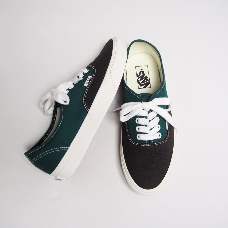 VANS ヴァンズ AUTHENTIC オーセンティック SEASONAL COLOR / WIDE LACE RAIN FOREST