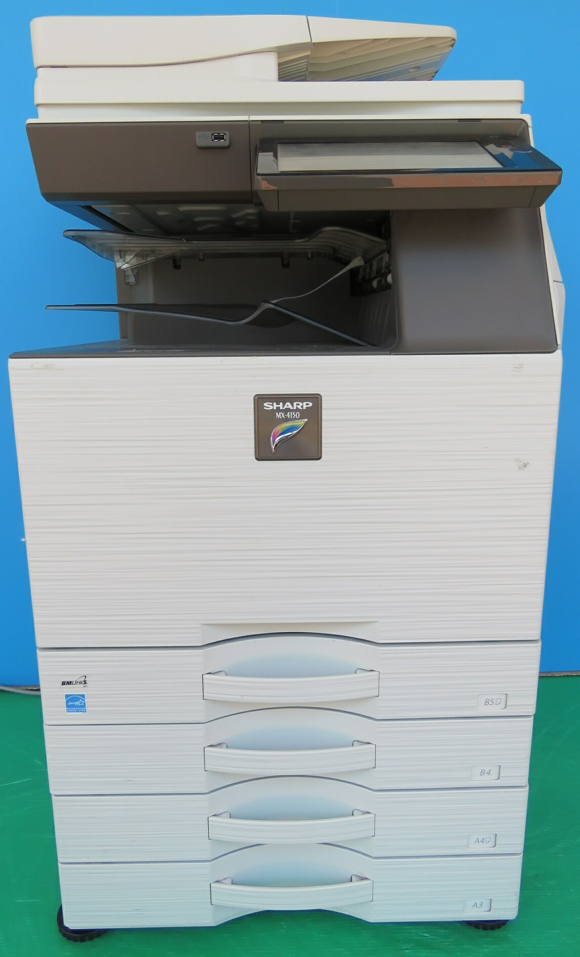 複合機 コピー機 A3 SHARP シャープ MX4150FN 中古 業務用 オフィス フルカラー プリンター スキャナー FAX 給紙カセット４段  ◇限定Special Price