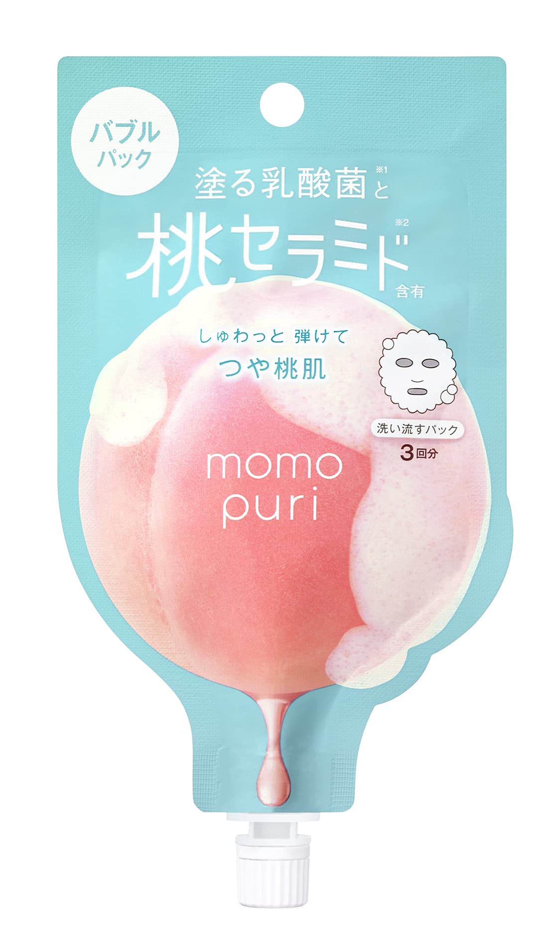 楽天市場】momopuri ももぷり フレッシュピールオフパック 20ml