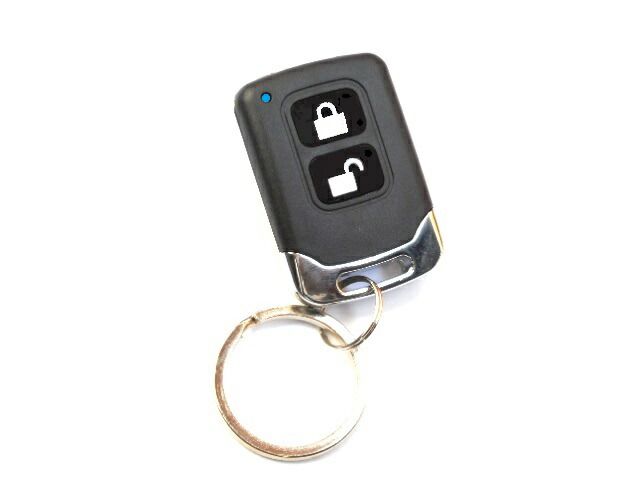キーレスエントリー リモコンドアロック メタルデザインシンプルニュータイプトランクオープン機能付46-1872E|ツーフィットwebショップ