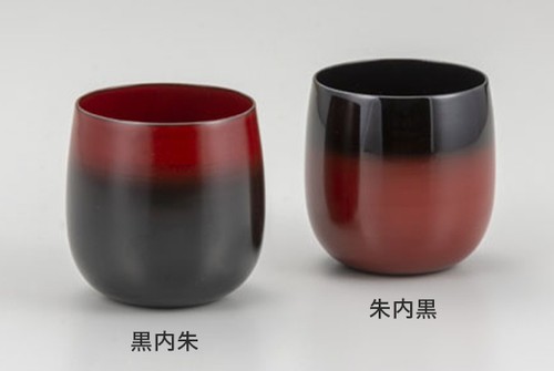 輪島塗　フリーカップ　3客セット 輪島塗漆器の工房直販 輪島塗太郎 / 輪島市 塗太郎 / 無地ペアギフト