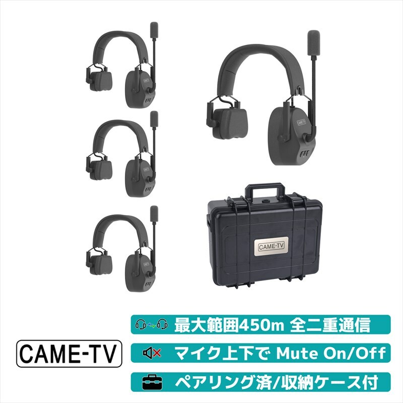 注文後の変更キャンセル返品 CAME-TV KUMINIK8 ワイヤレス ヘッド