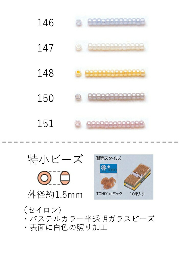 楽天市場】特小スリーカットビーズ 特小 (外形：1.6mm) スキラスター 