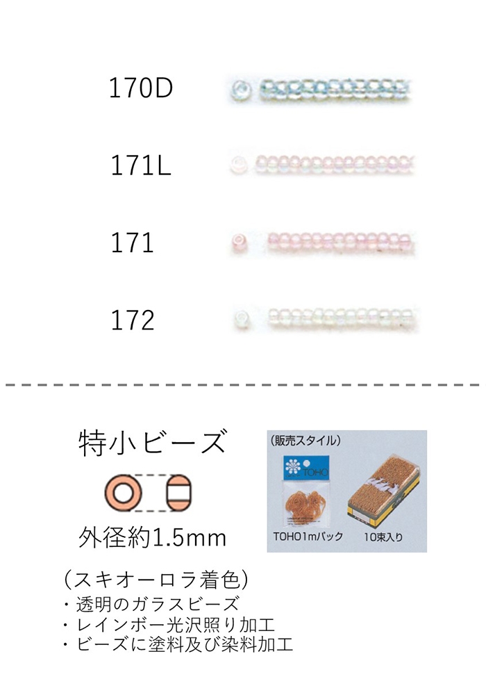 人気の新作 特小ビーズ 外形 fucoa.cl