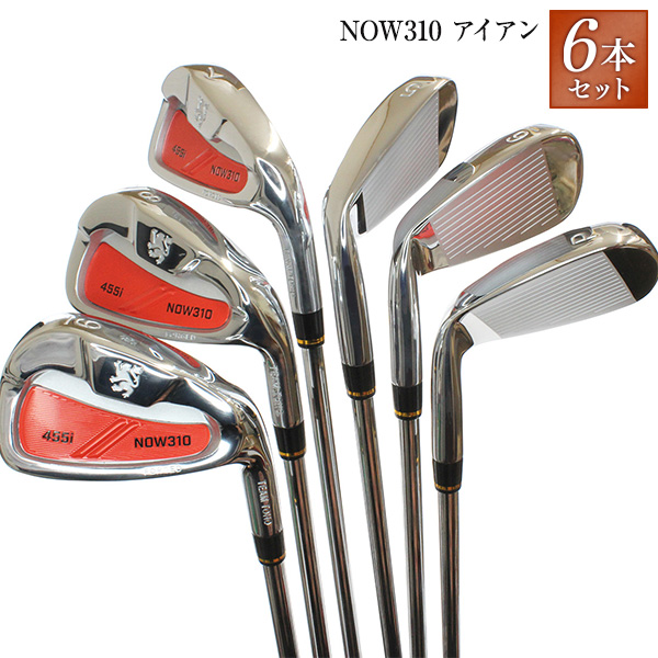 楽天市場】NOW310 アイアン ＃7 #8 #9 PW 4本セット 単品 キャビティ