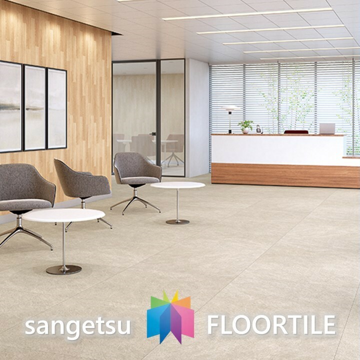 楽天市場】【ケース売】ストーン床材 石目 シレオストーン 914.4×914.4