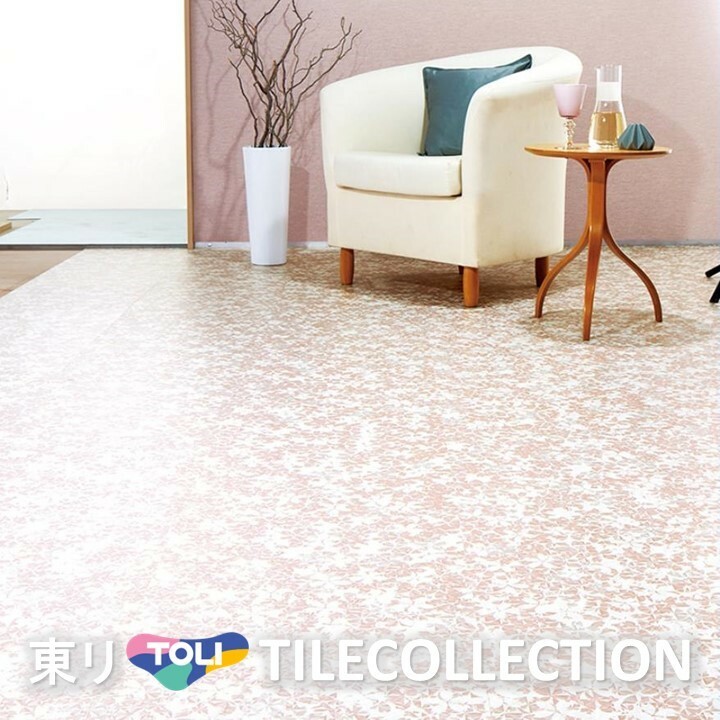 楽天市場】【1枚単位から販売OK】 東リ 床材 450mm×450mm 桜