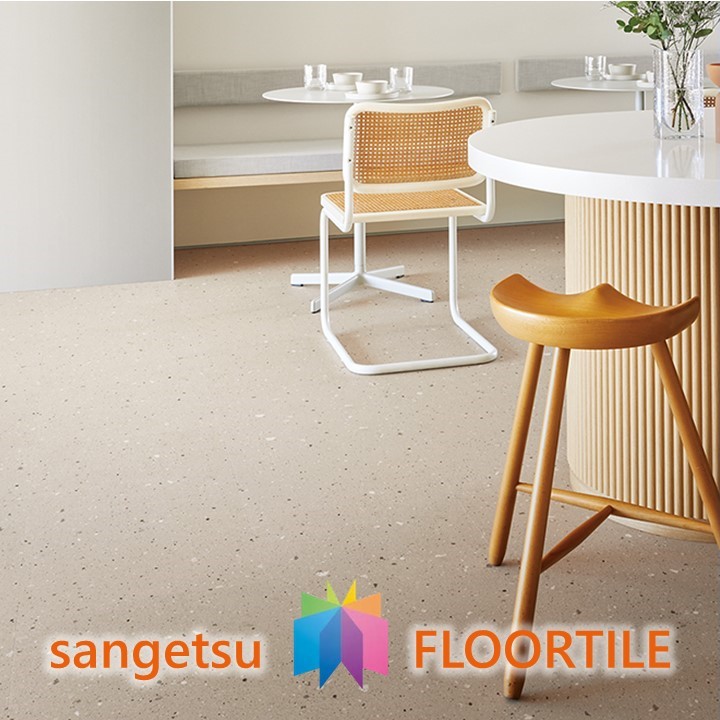 楽天市場】【枚売】ストーン床材 石目 シックテラゾー 457.2×457.2×2.5