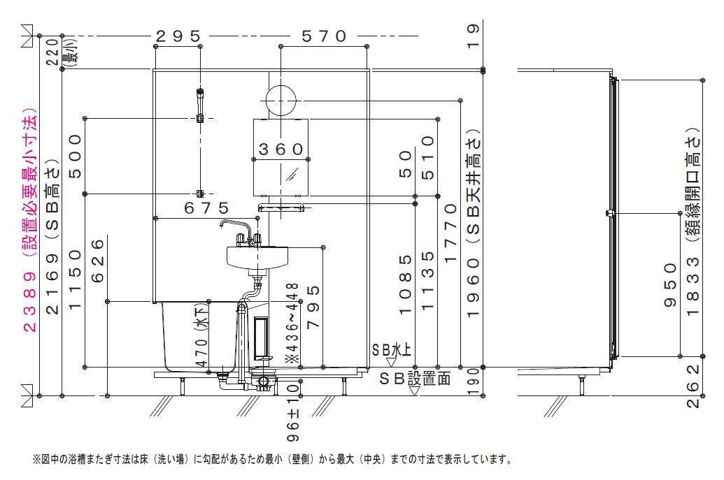 楽天市場 Pr Housetec洋風ハウステックユニットバスnjh1014 トイレ洗面付き3点タイプ 送料無料 Njシリーズ 賃貸マンション アパート ホテル向けユニットバス システムバス 東鵬 建材販売店