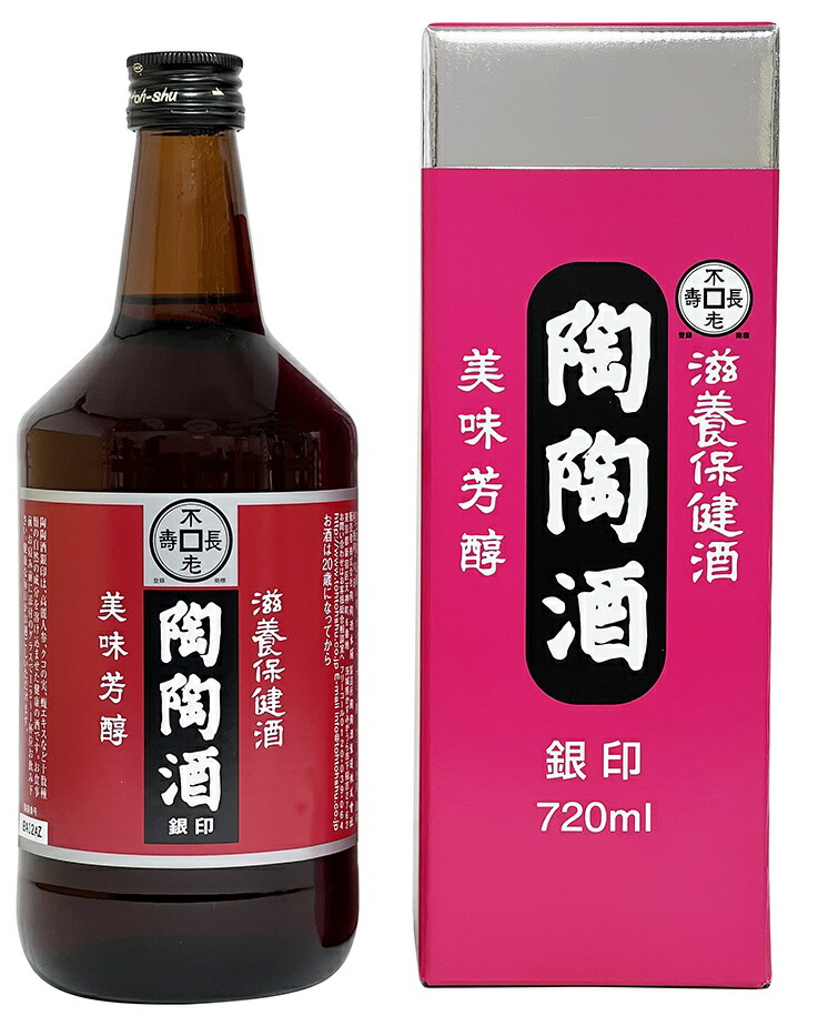 陶陶酒1000ml×6本セット　アルコール分12%銀印　滋養保険酒　新品未開封品 Amazon.co.jp: 陶陶酒 銀印 1L × 6本 : 食品・飲料・お酒