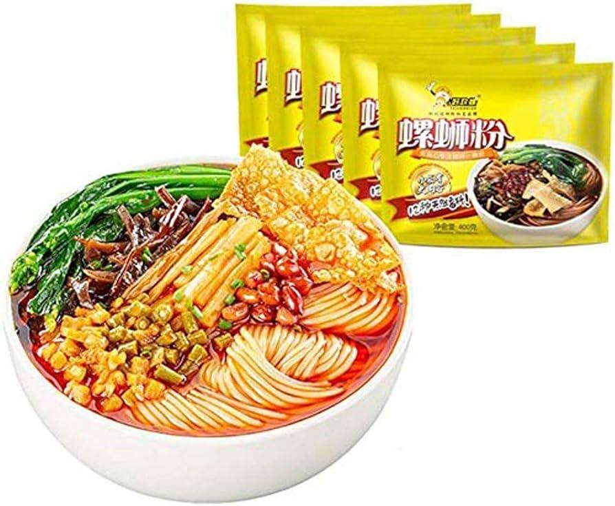 10袋入 好歡螺 螺獅粉 ルオスーフェン インスタント 米粉 辛口 中国で大人気の麺料理 螺粉 中華料理 くせになる 中国広西省特産品 広西省名物 グルメ 中華食材 辛い 激辛 ビーフン びーふん ビーフん 柳州螺獅粉 螺師粉 中国 物産 400g*10袋<br>