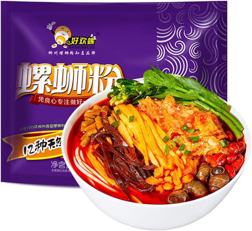 好歓螺 螺獅粉 10袋入螺獅粉 好歓螺 螺獅粉 ルオスーフエン タニシ麺 インスタント麺 300g*10袋<br>