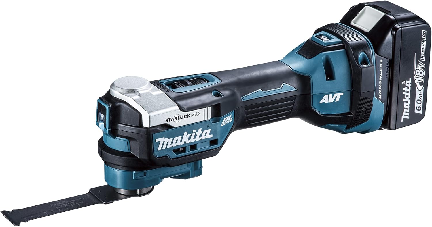 マキタ(Makita) 申し受ける式マルチ物の具 18V6Ah バッテリ・申し受ける器・容れもの付 TM52DRG 青 定まり品