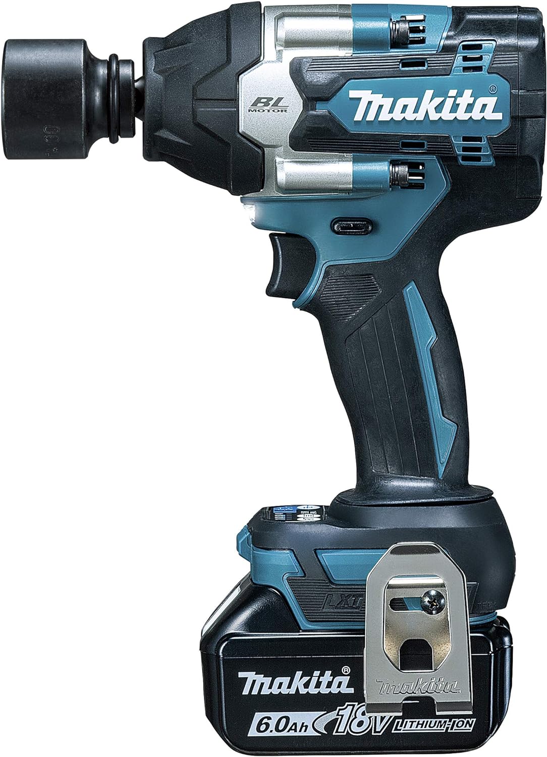 マキタ(Makita) 申し受ける式差しひびき鍵 18V6Ah バッテリ2本・申し受ける器・入れもの付 TW700DRGX 置き目品 電動工具本体-DIY・工具-穴あけ・締付工具