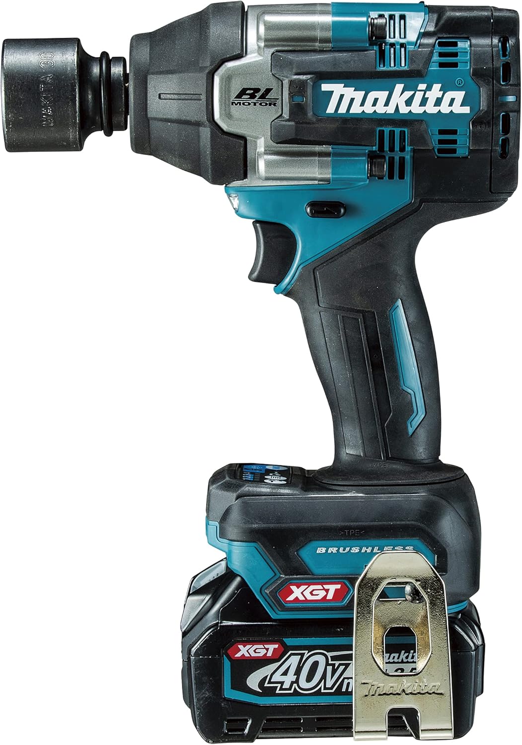 マキタ(Makita) 申し受ける式差しひびき鍵 40Vmax2.5Ah バッテリ2本・申し受ける器・容れもの付 TW007GRDX 定め事品