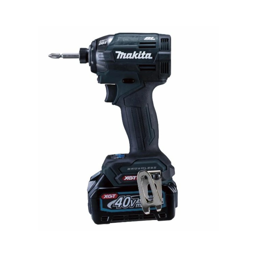 マキタ(Makita) 充電式インパクトドライバ（黒）40Vmax2.5Ah バッテリ2本・充電器・ケース付 TD002GRDXB 正規品 正規品