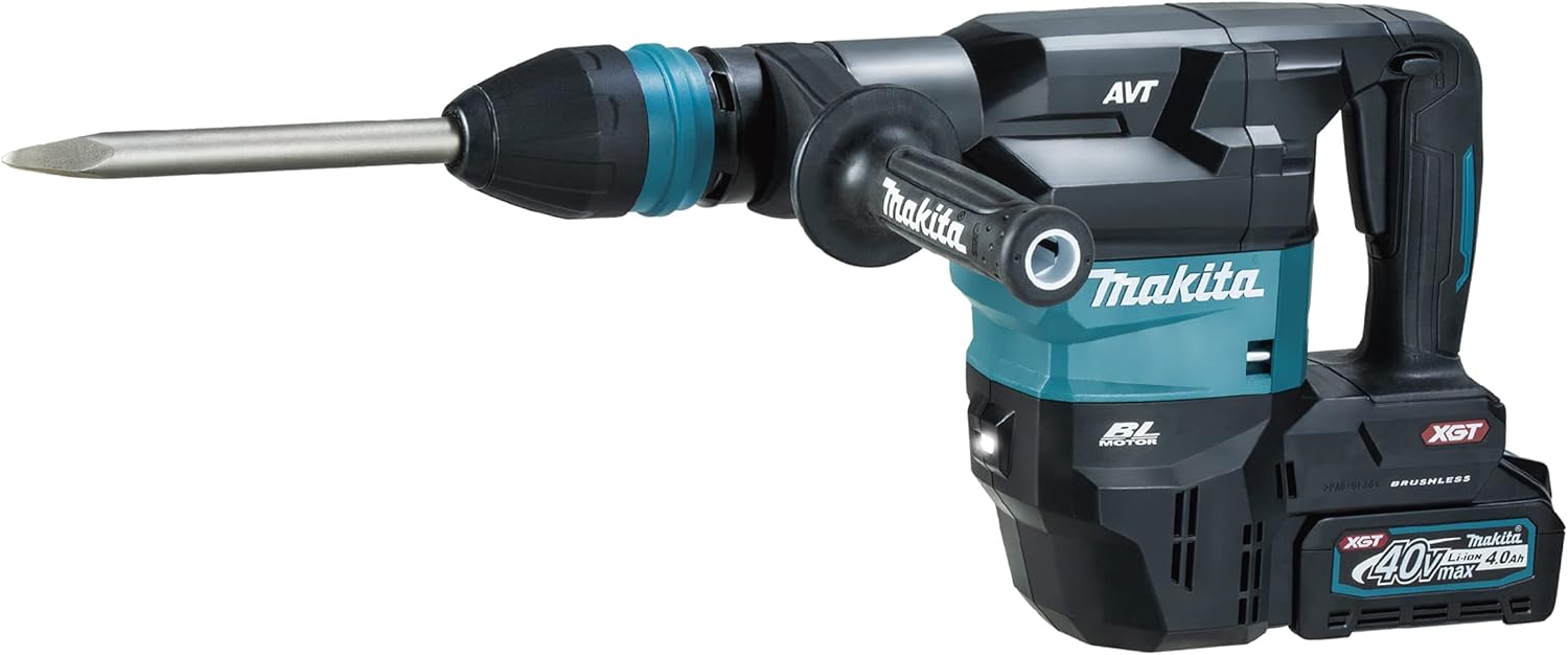 マキタ(Makita) 申し受ける式ハンマ 40Vmax4Ah バッテリ2本・申し受ける器・入れもの付 HM001GRMX 置き目品