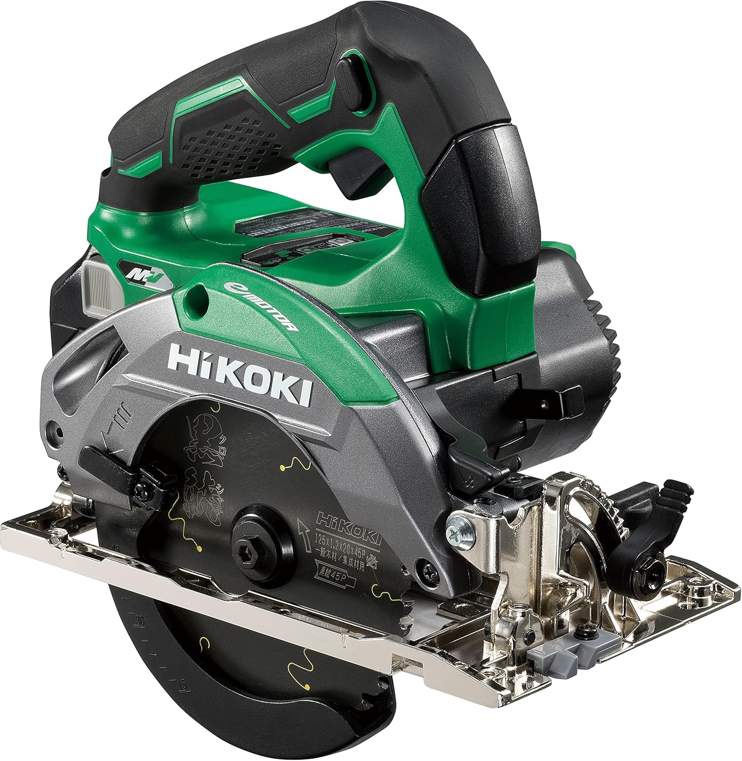 HiKOKI(ハイコーキ) 36V 125粍 コードレス丸のこ 高速道路7000回転させる 軍事基地一体型 アグレッシブグリーン Bluetooth乾電池2個 手っとり早い申し受ける器 取り合わせ容れもの4 集じんアダプター チップソー黒鯱付 C3605DA(SK)(2XPS) 定め事品