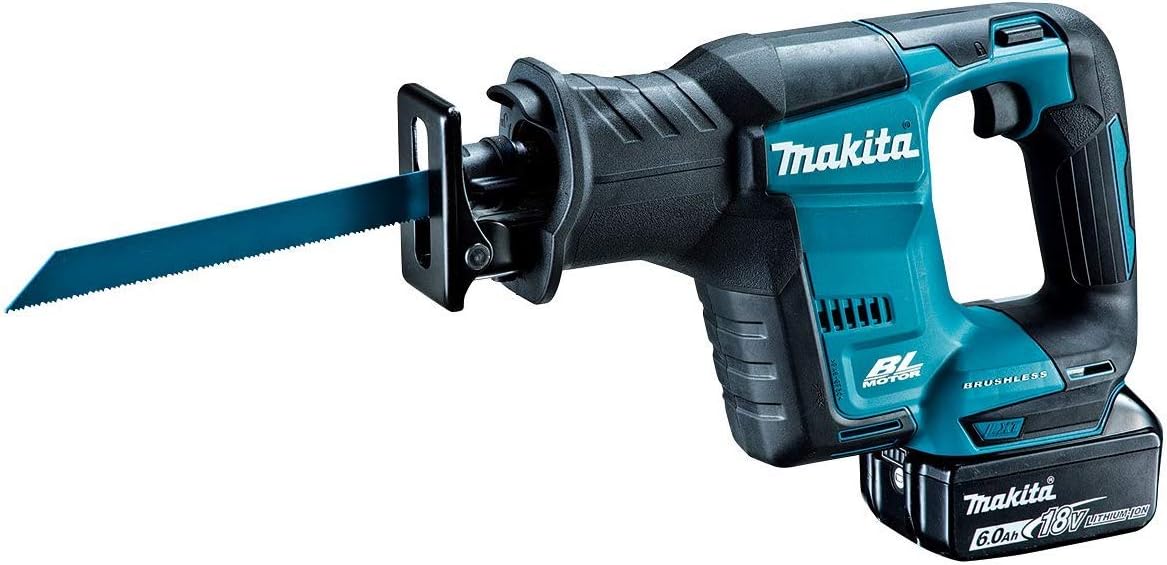 マキタ レシプロソー申し受ける式18V JR188DRG 6Ahバッテリ・申し受ける器・容れもの付 定まり品