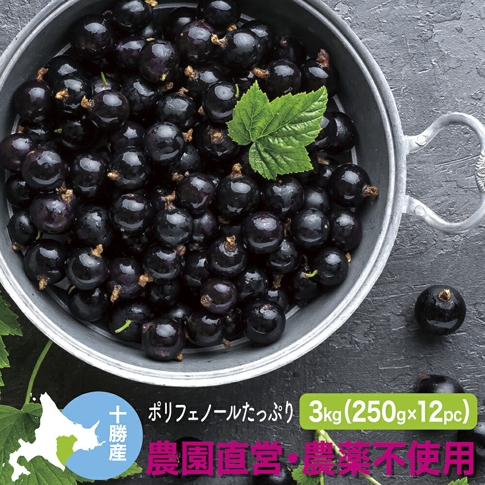 ハスカップ　3キロ 楽天市場】冷凍 ハスカップ 3kg(250g×12) 【採れたて良品質