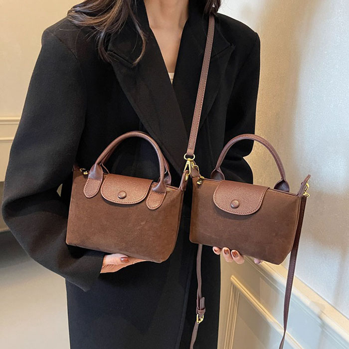 russet 《gemeil》レザーワンハンドルバッグ(CE-1014-SNS