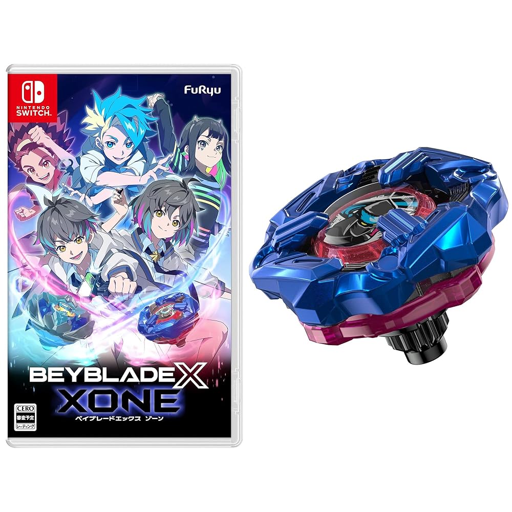 ベイブレードエックス XONE (ベイブレードエックス ゾーン) -Switch 【メーカー特典】「シノビナイフ4-60LF メタルコート:ブルー」 同梱