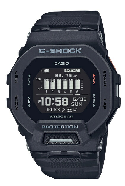 CASIO カシオ G-SHOCK Gショック ジーショック 海外モデル GBD-200-1