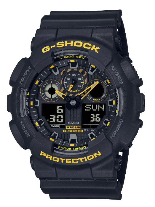 CASIO カシオ G-SHOCK Gぼうぜん自失 ジーショック 外国で模範例 GA-100CY-1A