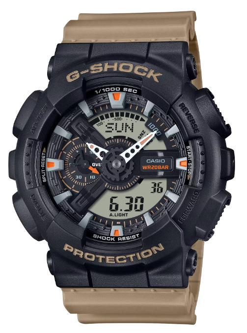 CASIO カシオ G-SHOCK Gショック ジーショック 海外モデル GA-110TU-1A5|T.Time