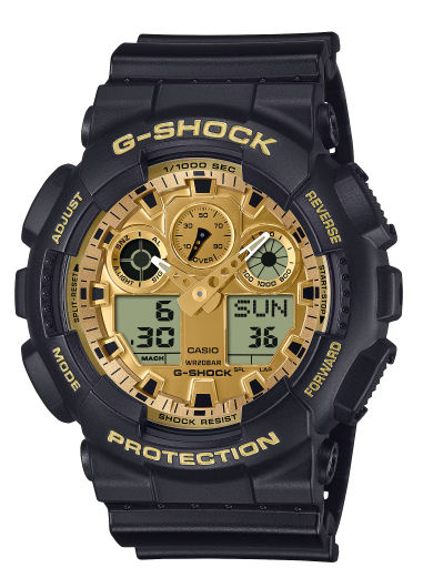 CASIO カシオ G-SHOCK Gショック ジーショック 海外モデル GA-100GGB-1A9