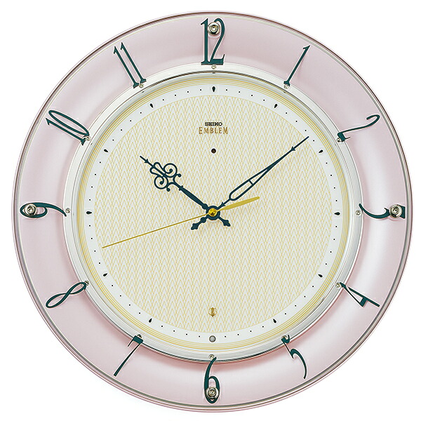 【お取寄せ品】セイコークロック 電波掛時計「セイコーエムブレム」HS561P|T.Time