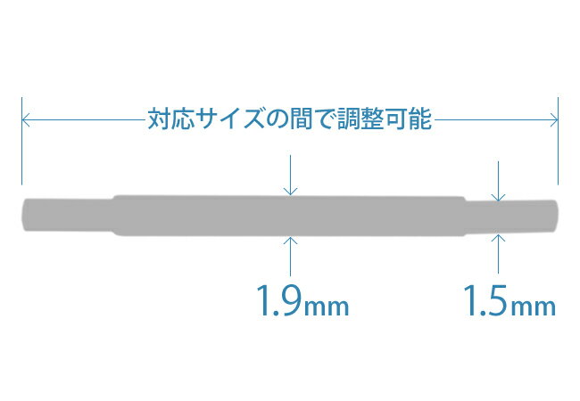 人気TOP 逆バネ棒 販売単位1本 φ1.9mm 8〜24mm サイズ全5種類 MR-MSA99.106 rmb.com.ar