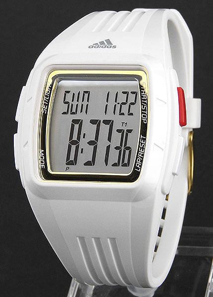 楽天市場 Adidas アディダス ランニング Duramo デュラモ Performance パフォーマンス デジタル 白 金 メンズ 腕時計 ウォッチ ラバー バンド ホワイト ゴールド スポーツ クオーツ Adp3157 海外モデル 誕生日プレゼント 卒業祝い 入学祝い ギフト ブランド ブランド