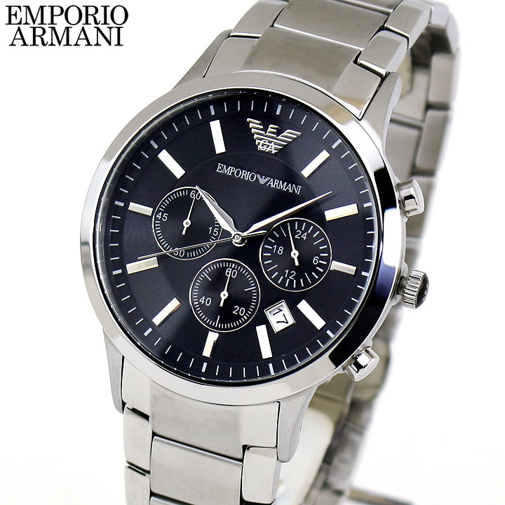 楽天市場 Emporio Armani エンポリオアルマーニ Ar2434 メンズ 腕時計 時計 海外モデル 誕生日プレゼント 男性 彼氏 旦那 夫 友達 ギフト 還暦 ブランド ブランド腕時計通販の加藤時計店