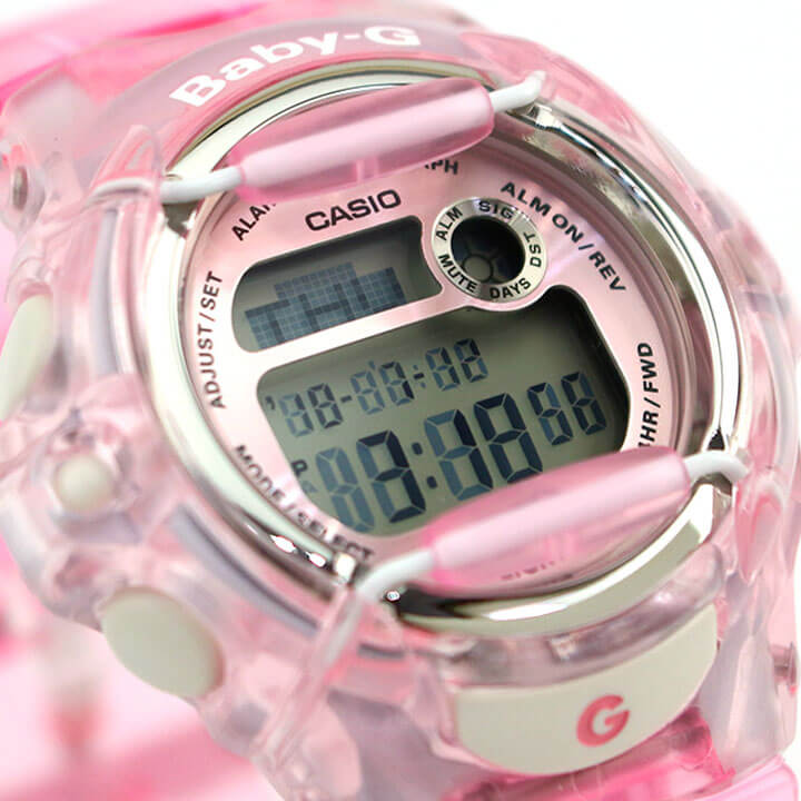 驚きの安さ Casio カシオ Baby G ベビーｇ ベイビージー レディース 腕時計 時計 Bg 169r 4 海外モデル デジタル 気圧防水 Reef クリアピンクスポーツ 就職祝い 入学祝い 娘 女子 中学生 高校生 母の日 誕生日プレゼント 女性 彼女 友達 ギフト ブランド 腕時計通販