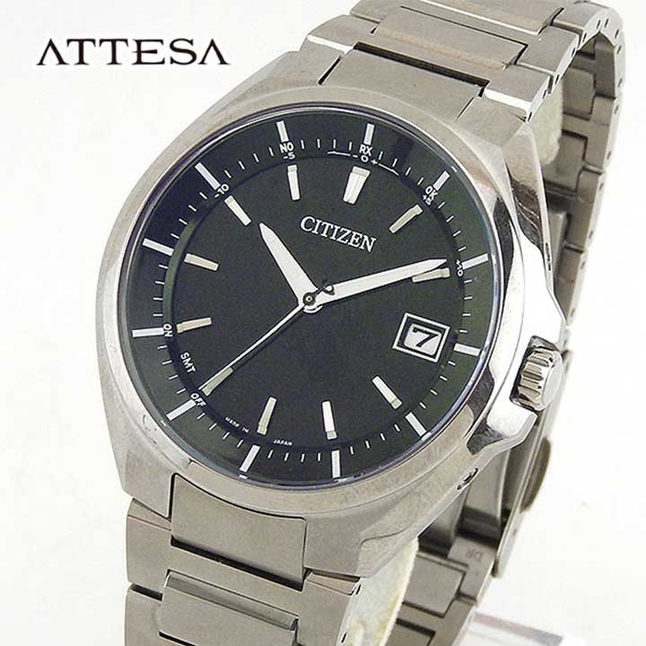 受賞店舗 楽天市場 シチズン アテッサ エコドライブ ソーラー電波時計 Citizen Attesa Cb3010 57e 腕時計 メンズ ソーラー ビジネス メタル シルバー ブラック 銀 黒 国内正規品 誕生日プレゼント 男性 彼氏 旦那 夫 友達 ギフト 還暦 ブランド電波時計 時計 新社会