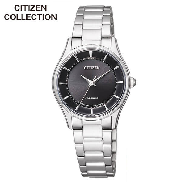 安いそれに目立つ Citizen シチズン Citizen Collection シチズンコレクション Em0400 51e 国内正規品 レディース 腕時計 ウォッチ メタル バンド ソーラー アナログ 黒 ブラック 銀 シルバー 就職祝い 入学祝い 母の日 誕生日プレゼント 女性 彼女 女友達 ギフト