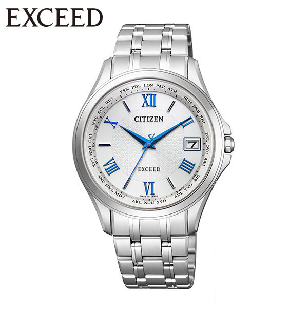 CITIZEN アナログ腕時計 シルバー エクシード CITIZEN シチズン EXCEED エクシード メンズ腕時計 シルバー