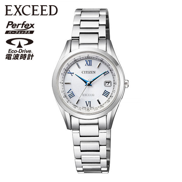 CITIZEN シチズン エクシード エコドライブ 青針 腕時計 レディース 楽天市場】ペアウォッチ 夫婦 30代 40代 50代 エクシード誕生45
