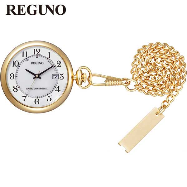 美品 REGUNO レグノ 電波腕時計 ゴールド REGUNO（CITIZEN） シチズン レグノ エコドライブ ソーラー電波