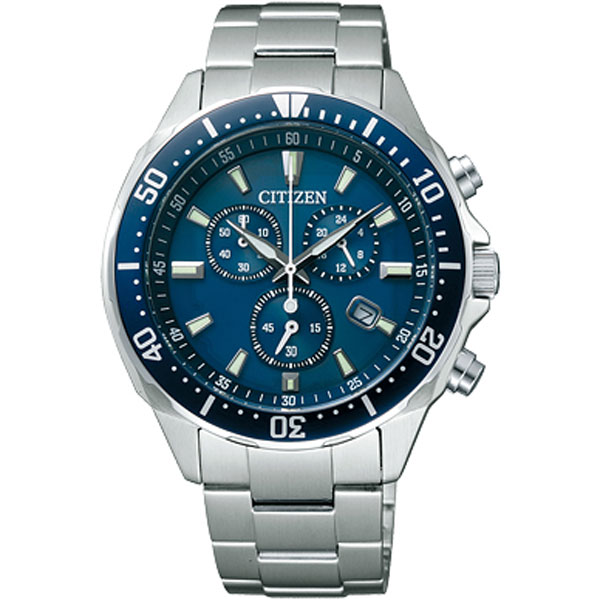 【お取り寄せ】シチズン コレクション エコドライブ ソーラー アナログ メタル 銀 シルバー 青 ブルー CITIZEN COLLECTION VO10-6772F 腕時計 国内正規品 メンズ