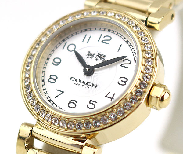 【楽天市場】COACH コーチ 14502403 海外モデル レディース 腕時計 ウォッチ メタル バンド クオーツ アナログ 白 ホワイト