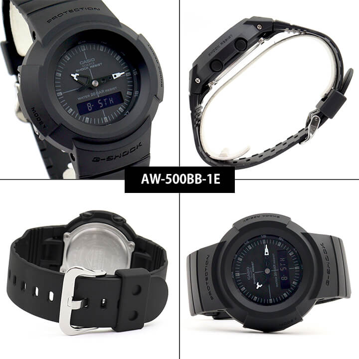 信頼 ブラック 黒 アナデジ デジタル アナログ 防水 腕時計 メンズ G Shock Aw 500bb 1e Aw 500e 1e ペアウォッチ ジーショック Gショック カシオ Casio 海外モデル ギフト おそろい カップル 夫婦 誕生日プレゼント おしゃれ スポーツ カジュアル アウトドア ペア