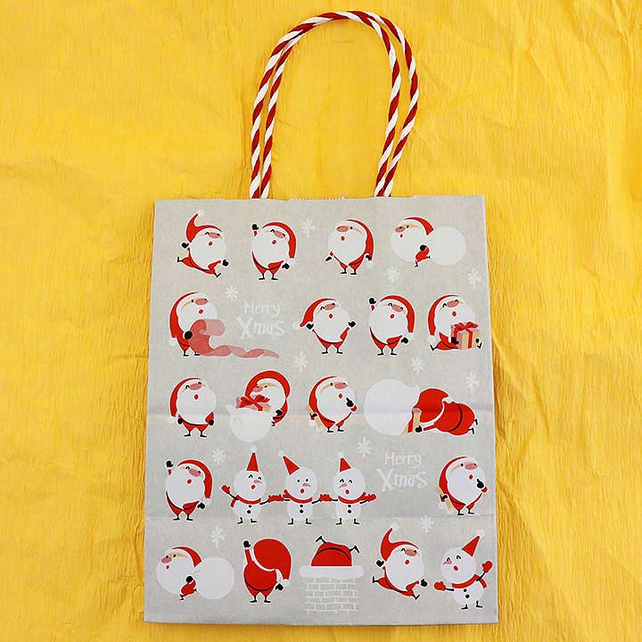 楽天市場 クリスマスプレゼントに最適 ラッピング包装 サンタの紙袋 ご注文商品と一緒にお買い物カゴへお入れ下さい 商品1点につき1袋まで購入可能 Christmas Xmas Xmasに 誕生日プレゼント ブランド ブランド腕時計通販の加藤時計店