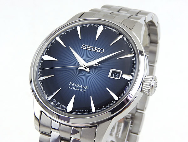 【楽天市場】SEIKO セイコー PRESAGE プレザージュ カクテル SARY073 国内正規品 メンズ 腕時計 時計 メタル 機械式