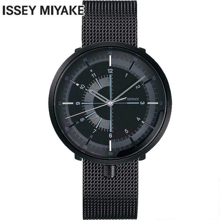 新版 Seiko セイコー Issey Miyake イッセイミヤケ 1 6 ワンシックス 時計 メンズ 腕時計 メタル 機械式 メカニカル 自動巻き 黒 ブラック 就職祝い 入学祝い 卒業祝い 息子 男子 誕生日プレゼント 男性 彼氏 旦那 夫 友達 ギフト Nyak001 国内正規品 新 社会人