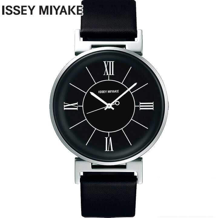 ISSEY MIYAKE アナログ時計 ブラック金属ベルト ISSEY MIYAKE アナログ時計 ブラック金属ベルト ISSEY MIYAKE